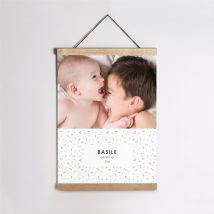 Affiche naissance Petit Chouchou personnalisable - 29,7 x 42 cm - Monfairepart