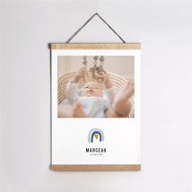 Affiche naissance Etincellant personnalisable - 29,7 x 42 cm - Monfairepart