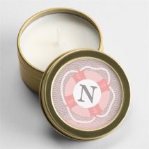 Bougie baptême Forme originale personnalisable - 5 cm et 2,5 cm de hauteur - Monfairepart