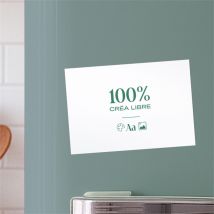 Remerciement baptême Vierge 13,8 cm x 9,5cm personnalisable - Couleur Blanc - 13,8 cm x 9,5cm - Monfairepart