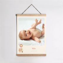 Affiche naissance Eclatant personnalisable - 29,7 x 42 cm - Monfairepart