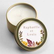 Bougie mariage Subliminal personnalisable - 5 cm, 2,5 cm de hauteur - Monfairepart
