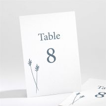 Numéro de table mariage Esquisse personnalisable - 9,5 x 13,8 cm - Monfairepart
