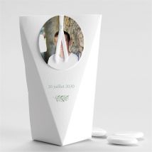 Boîte de dragées profession de foi Âme étui