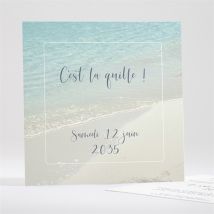 Carte invitation départ à la retraite Vamos a la playa