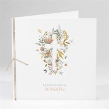 Faire-part profession de foi Force plié