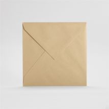 Enveloppe Kraft carré