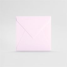 Enveloppe Rose Petit carré