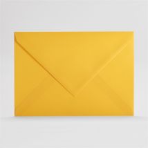 Enveloppe Jaune Rectangle (C5)