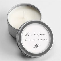 Bougie souvenir Pour Toi personnalisable - 5 cm et 2,5 cm de hauteur - Monfairepart