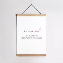 Affiche naissance Vierge affiche personnalisable - 29,7 x 42 cm - Monfairepart