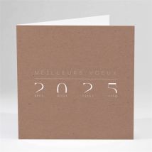 Carte de voeux Année originale