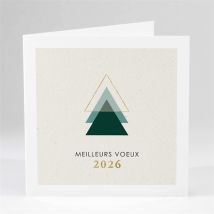 Carte de voeux Noël design