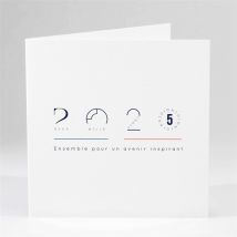 Carte de voeux Mairie voeux