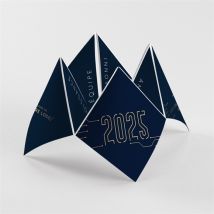 Carte de voeux Informatique origami