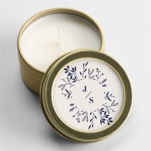 Bougie mariage Notre Idylle Or personnalisable - 5 cm, 2,5 cm de hauteur - Monfairepart