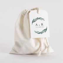 Pochon mariage Notre Chemin personnalisable - 10 cm x 12 cm - Monfairepart