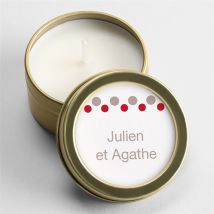 Bougie mariage Humour original personnalisable - 5 cm, 2,5 cm de hauteur - Monfairepart