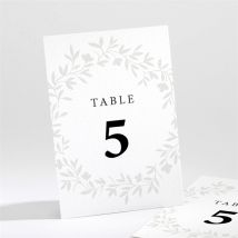 Numéro de table mariage Sublime personnalisable - 9,5 x 13,8 cm - Monfairepart