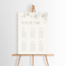 Plan de table mariage Arbre de vie personnalisable - 29,7 x 42 cm - Monfairepart