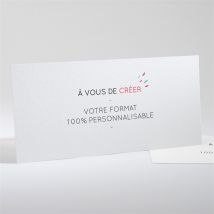 Carte de voeux Professionnel vierge allongé