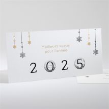 Carte de voeux À gratter