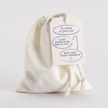 Pochon mariage Allez viens ! personnalisable - 10 cm x 12 cm - Monfairepart
