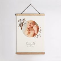 Affiche naissance Mon petit koala personnalisable - 29,7 x 42 cm - Monfairepart