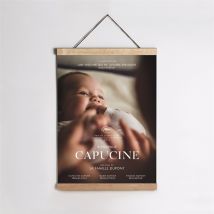 Affiche naissance Affiche cinéma personnalisable - 29,7 x 42 cm - Monfairepart