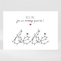 Carte annonce grossesse Carte à relier magnet