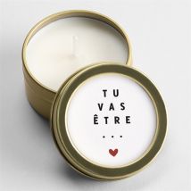 Bougie annonce grossesse Test ophtalmologique or
