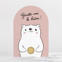 Carte annonce grossesse Humour