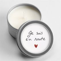 Bougie annonce grossesse Calendrier argent