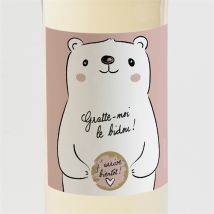 Étiquette bouteille annonce grossesse Humour