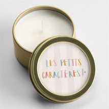 Bougie annonce grossesse Originale or