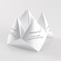 Invitation anniversaire A vous d'imaginer origami !