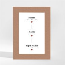 Carte annonce grossesse Arrière grand-mère magnet
