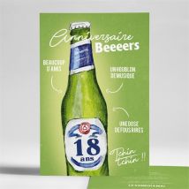 Invitation anniversaire Apéro 18 ans
