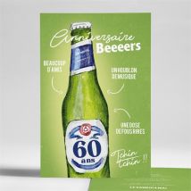 Invitation anniversaire Apéro 60 ans