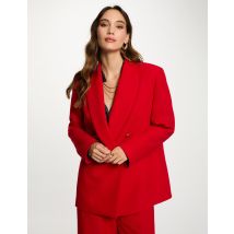 Oversized jas rood vrouw - Jasjes - Morgan
