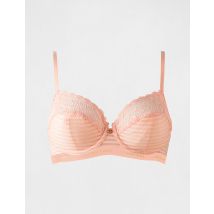 Soutien-gorge armatures rose femme