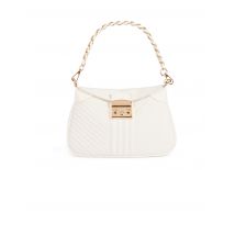 Gesteppte Tasche weiss damen - Lederwaren - Morgan