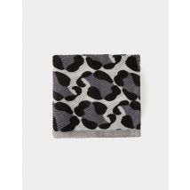 Foulard plissé imprimé léopard gris moyen femme - Echarpes - Morgan