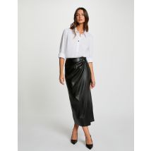 Wickelrock lang schwarz damen - Röcke - Morgan