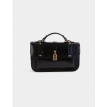 Studded satchel bag black women - Bags - Morgan