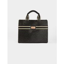 Woven tote bag black women - Bags - Morgan