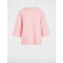 Jumper 3/4-length sleeves powdered pink women