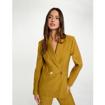 Sleeveless jacket khaki green women - Jackets - Morgan