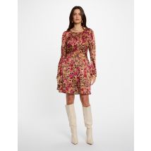 Pleated short dress multicolor women - Dresses - Morgan