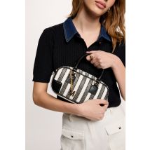 Striped woven bag ivory women - Bags - Morgan